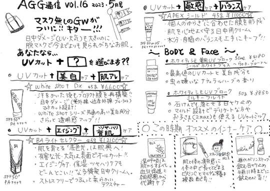 AGG通信 5月号